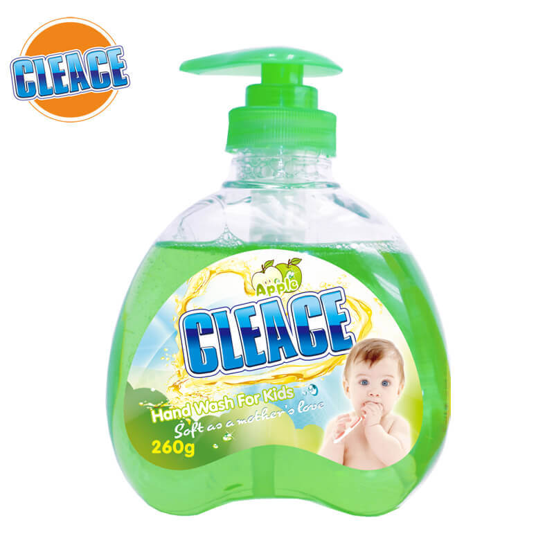 Detergente líquido para manos para bebés y niños Apple CLEACE