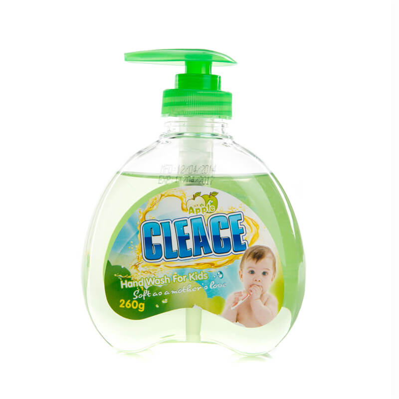 Detergente líquido para manos para bebés y niños Apple CLEACE