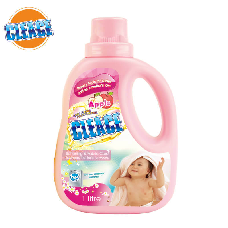 Detergente líquido para bebés y niños Apple CLEACE