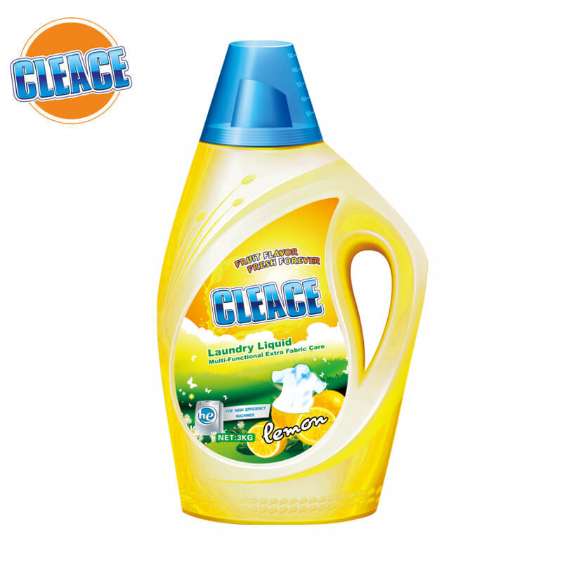 Detergente líquido multifuncional con aroma a limón CLEACE