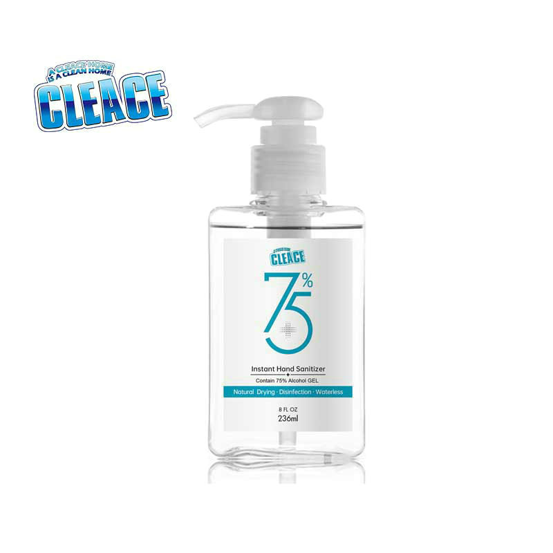 Desinfectante de manos con 75% de alcohol CLEACE