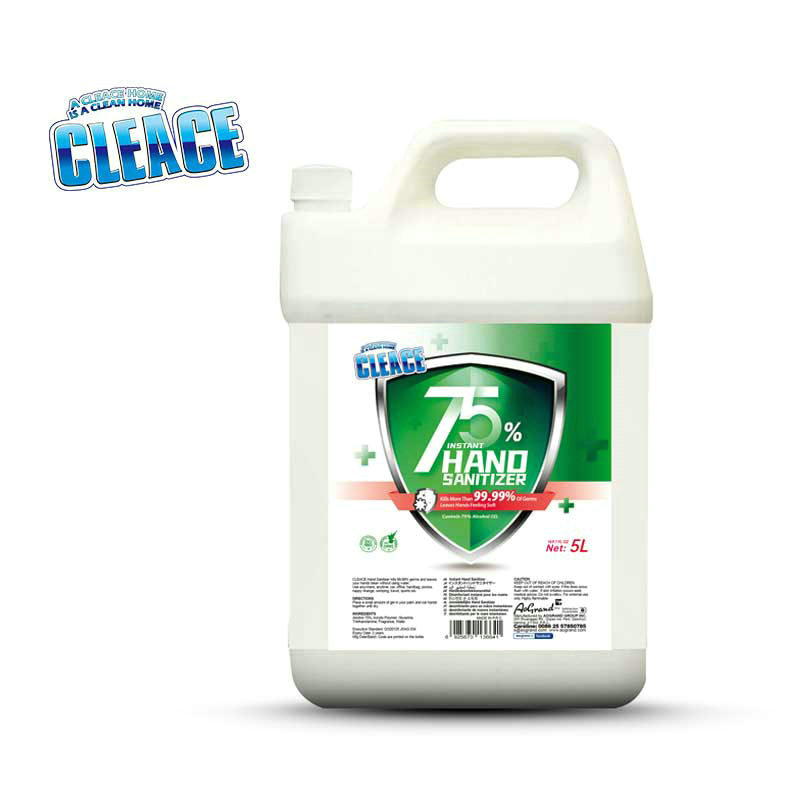 Desinfectante de manos con 75% de alcohol CLEACE