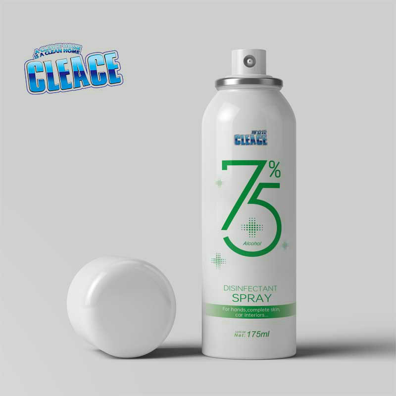 75% de alcohol en spray CLEACE