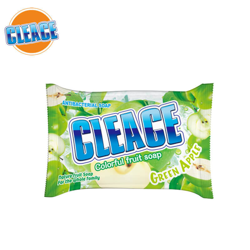 Bolsas de jabón de belleza perfumadas de manzana verde, empaquetadas CLEACE